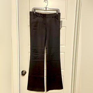 Theory Black Flared Trousers